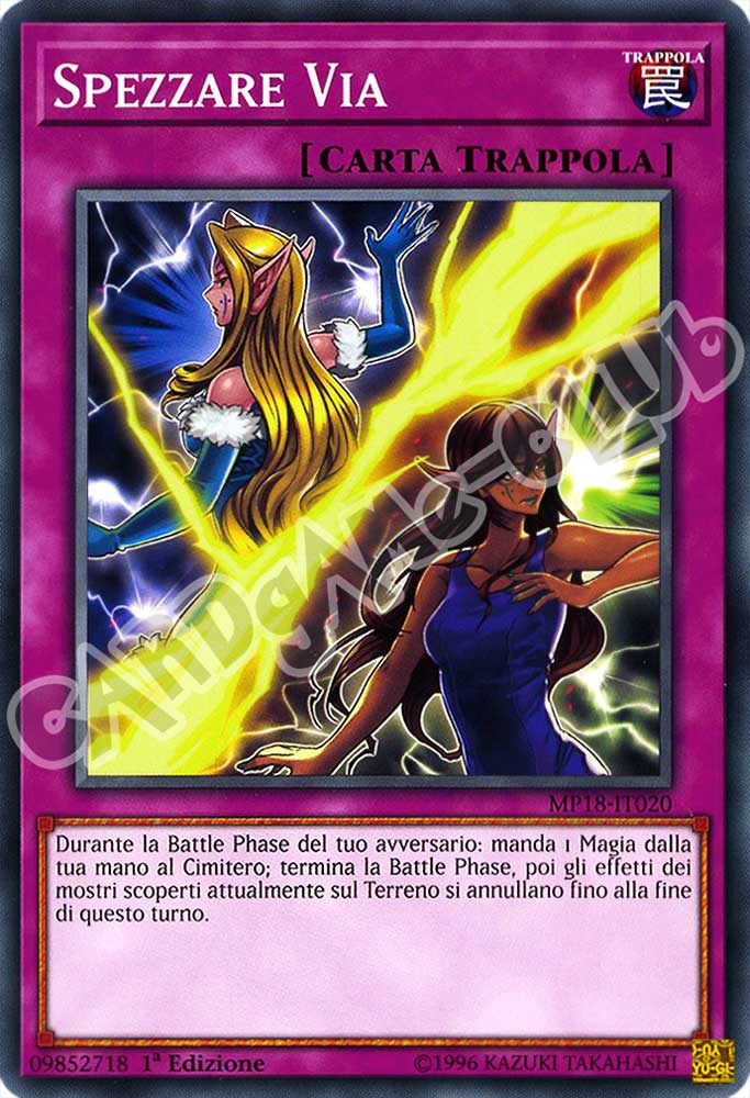 MP18-IT020 Spezzare Via comune 1a Edizione (IT) -NEAR MINT-