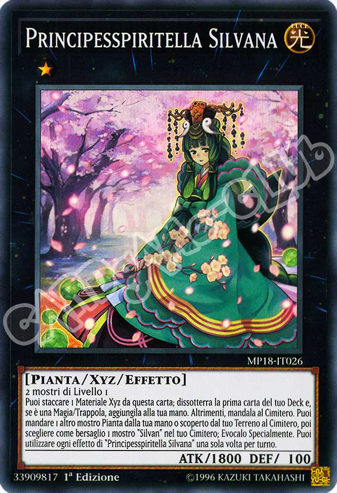 MP18-IT026 Principesspiritella Silvana super rara 1a Edizione (IT) -NEAR MINT-