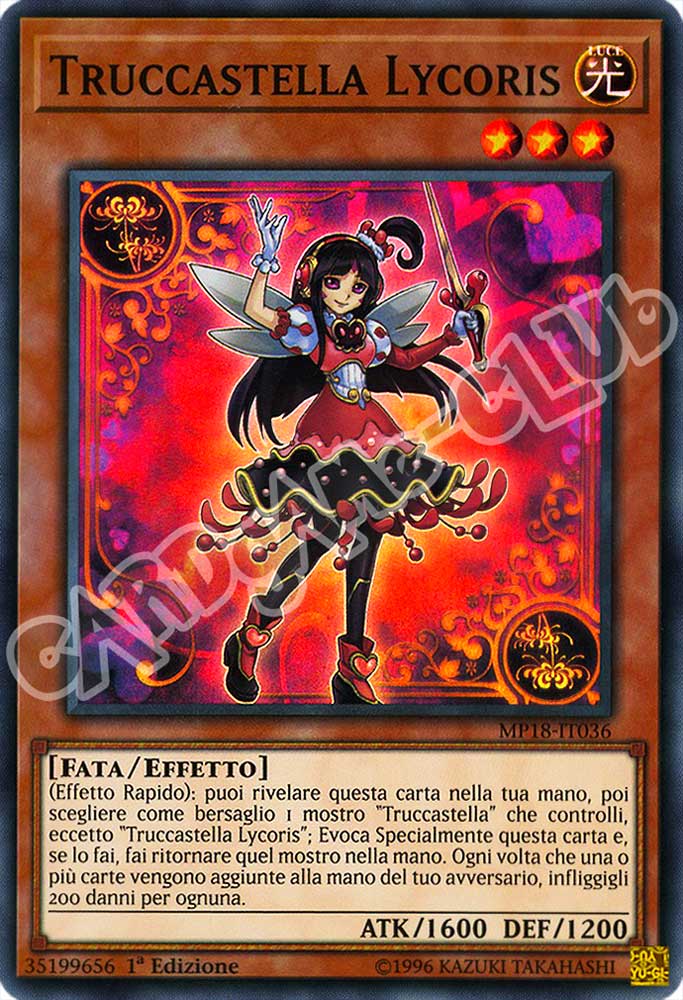 MP18-IT036 Truccastella Lycoris super rara 1a Edizione (IT) -NEAR MINT-
