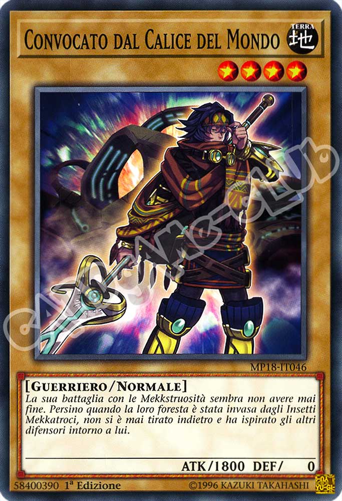 MP18-IT046 Convocato dal Calice del Mondo comune 1a Edizione (IT) -NEAR MINT-