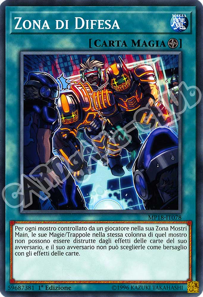 MP18-IT078 Zona di Difesa comune 1a Edizione (IT) -NEAR MINT-
