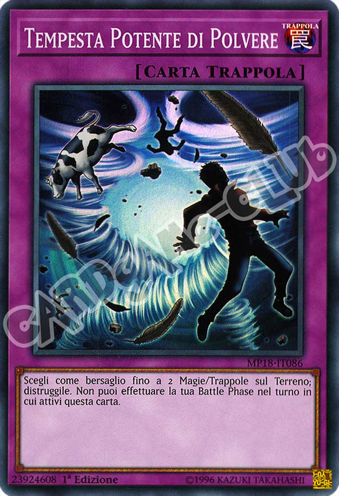 MP18-IT086 Tempesta Potente di Polvere super rara 1a Edizione (IT) -NEAR MINT-