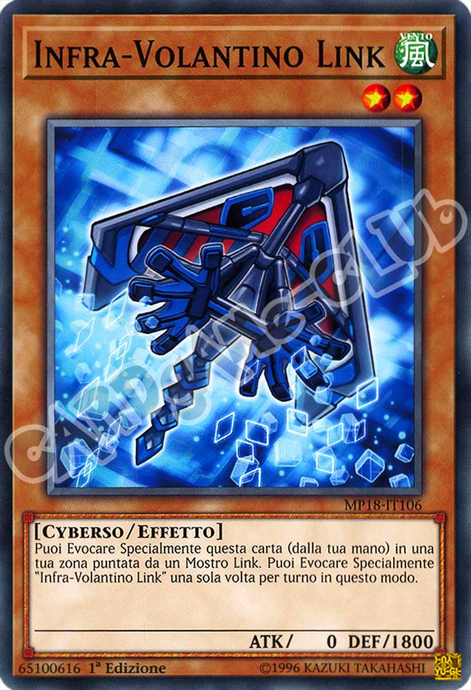 MP18-IT106 Infra-Volantino Link comune 1a Edizione (IT) -NEAR MINT-