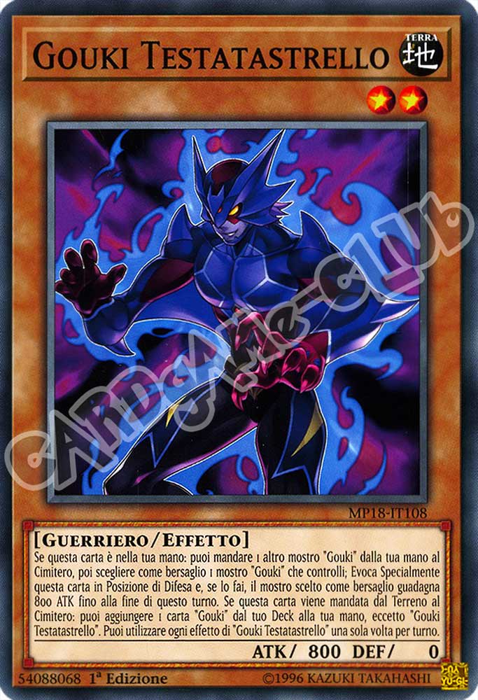 MP18-IT108 Gouki Testatastrello comune 1a Edizione (IT) -NEAR MINT-