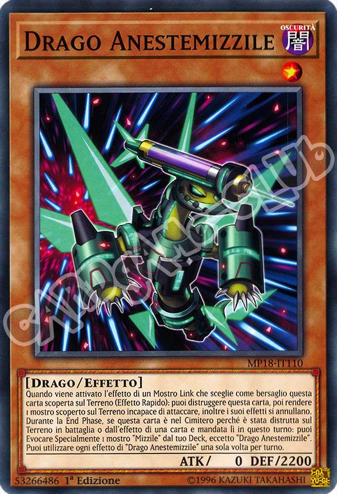 MP18-IT110 Drago Anestemizzile comune 1a Edizione (IT) -NEAR MINT-