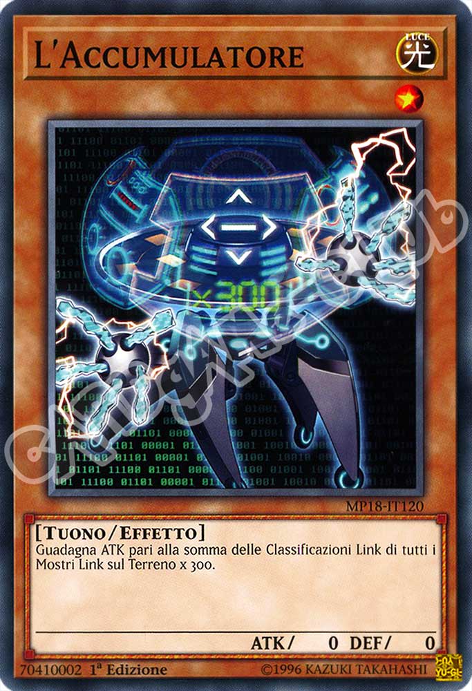 MP18-IT120 L'Accumulatore comune 1a Edizione (IT) -NEAR MINT-