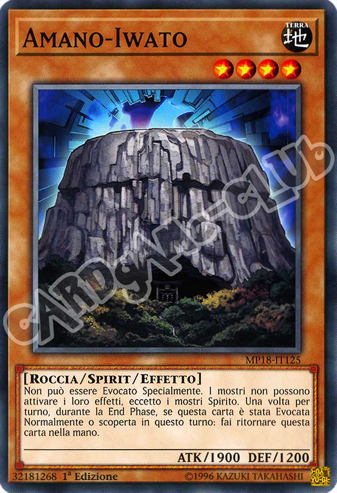 MP18-IT125 Amano-Iwato comune 1a Edizione (IT) -NEAR MINT-