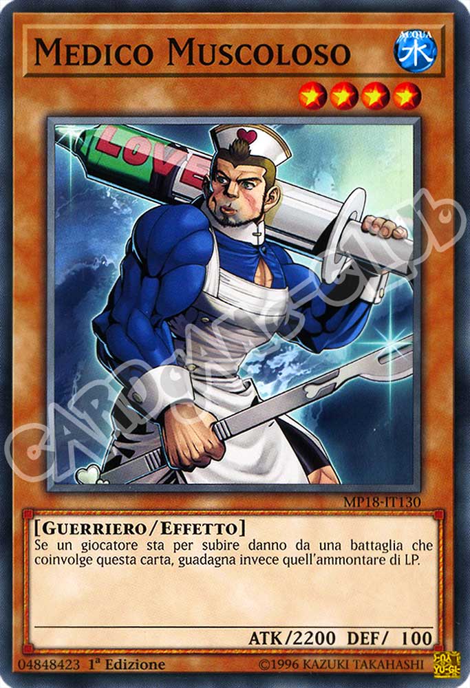 MP18-IT130 Medico Muscoloso comune 1a Edizione (IT) -NEAR MINT-