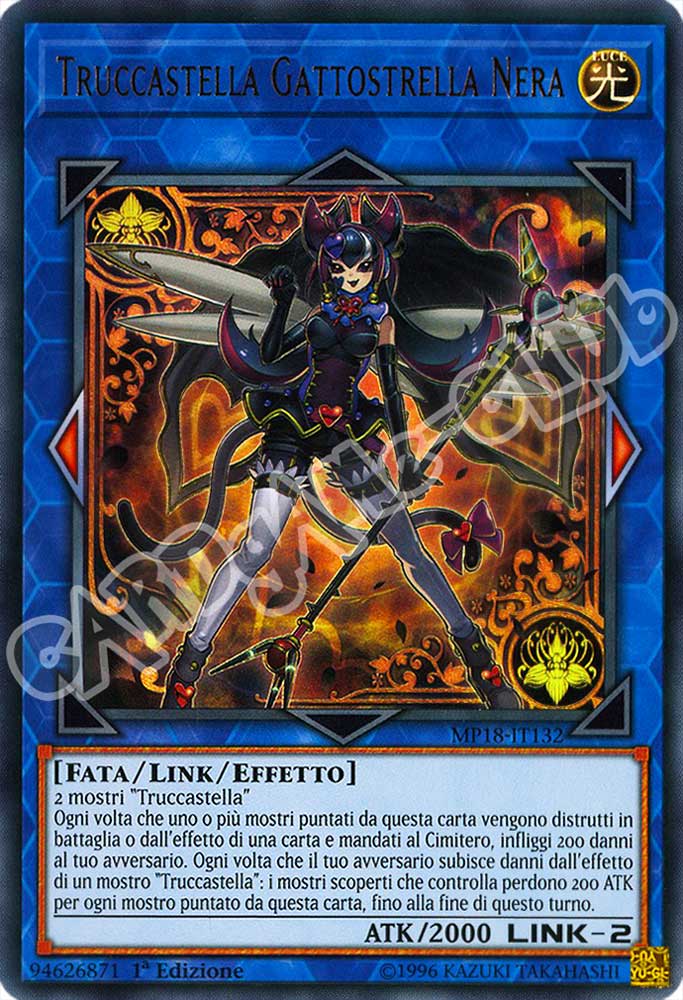 MP18-IT132 Truccastella Gattostrella Nera ultra rara 1a Edizione (IT) -NEAR MINT-