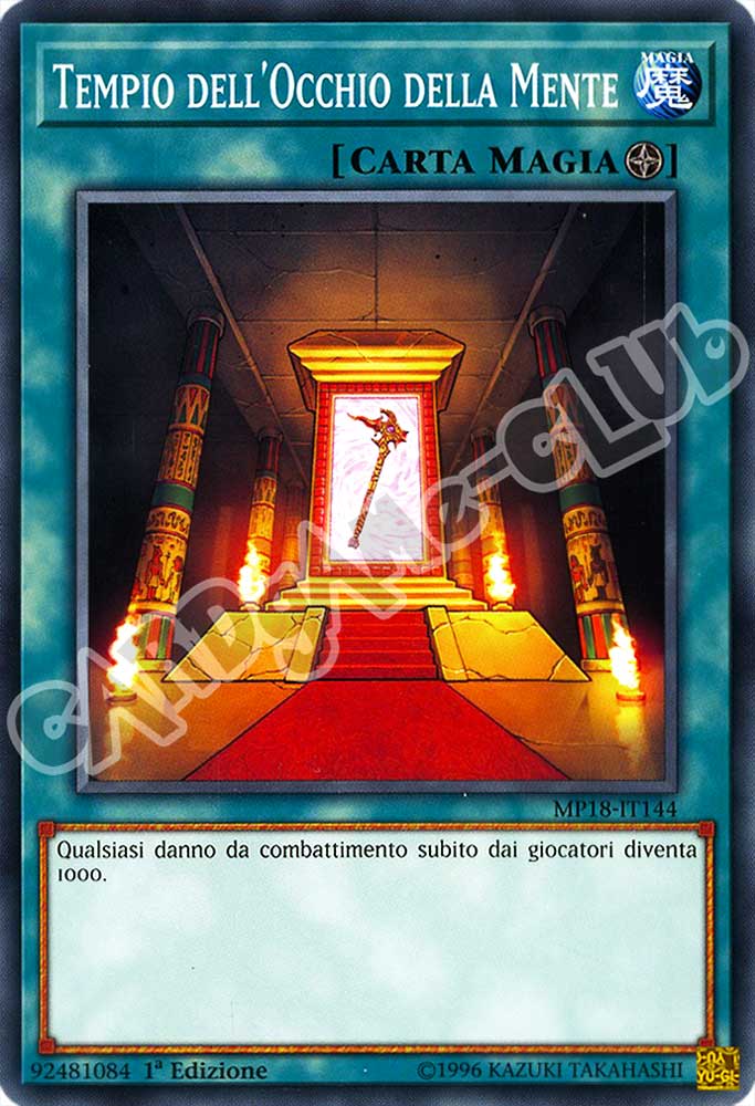 MP18-IT144 Tempio dell'Occhio della Mente comune 1a Edizione (IT) -NEAR MINT-