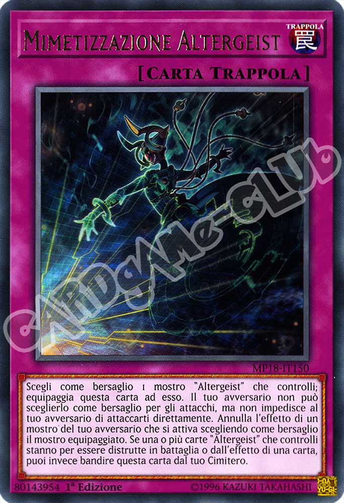 MP18-IT150 Mimetizzazione Altergeist rara 1a Edizione (IT) -NEAR MINT-