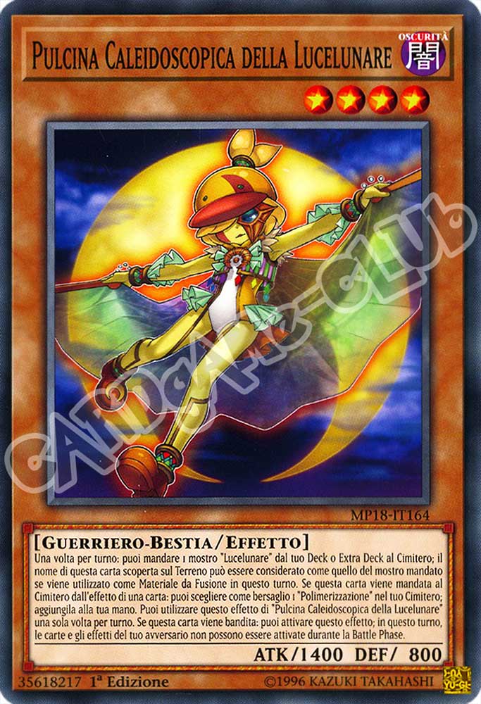 MP18-IT164 Pulcina Caleidoscopica della Lucelunare comune 1a Edizione (IT) -NEAR MINT-