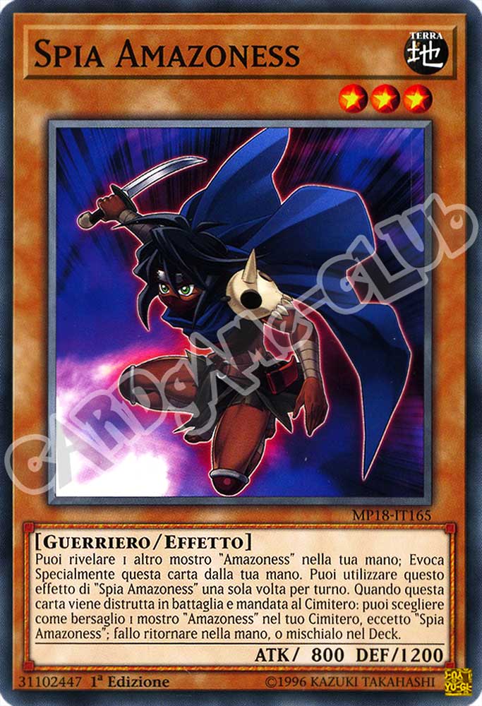 MP18-IT165 Spia Amazoness comune 1a Edizione (IT) -NEAR MINT-