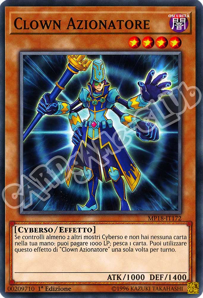 MP18-IT172 Clown Azionatore comune 1a Edizione (IT) -NEAR MINT-