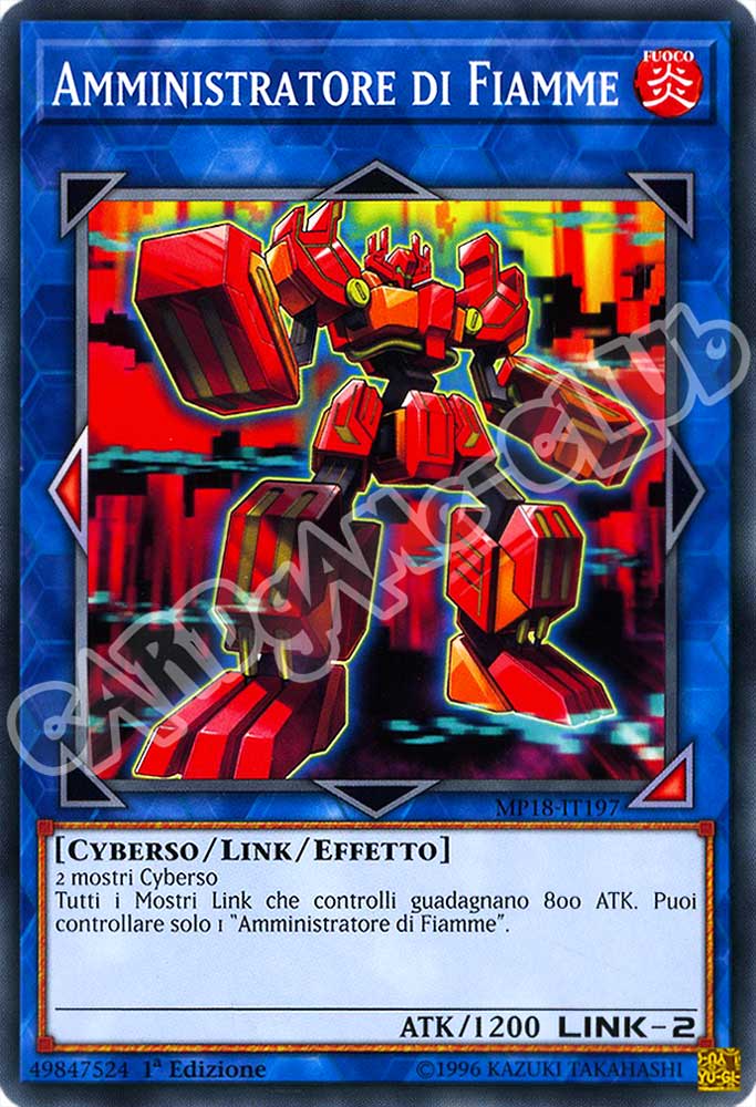MP18-IT197 Amministratore di Fiamme comune 1a Edizione (IT) -NEAR MINT-