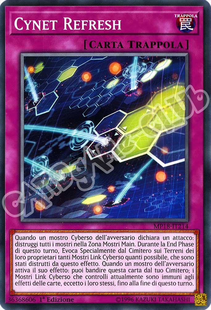 MP18-IT214 Cynet Refresh comune 1a Edizione (IT) -NEAR MINT-