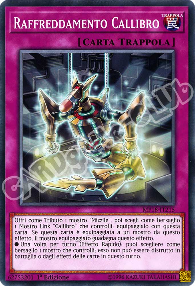 MP18-IT215 Raffreddamento Callibro comune 1a Edizione (IT) -NEAR MINT-