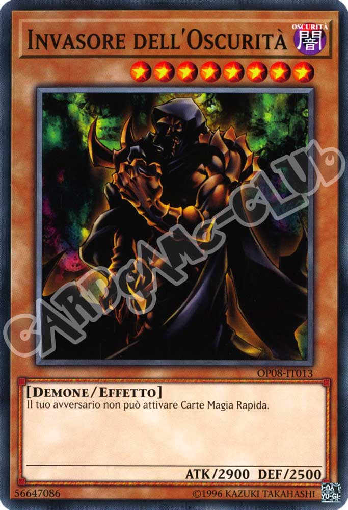 OP08-IT013 Invasore dell'Oscurita' comune (IT) -NEAR MINT-