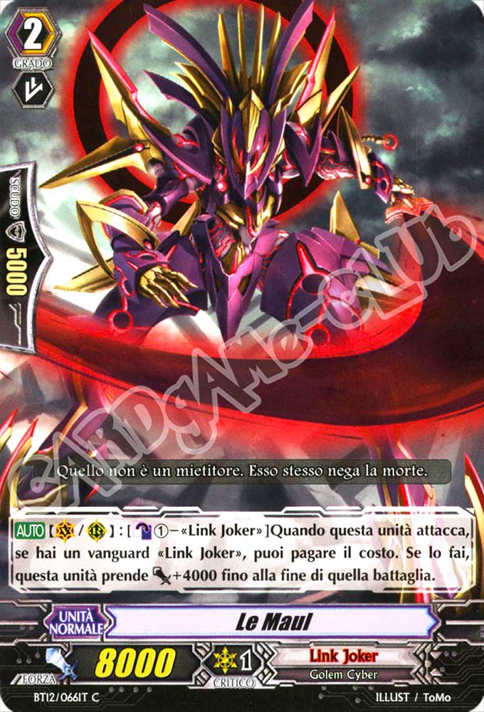 BT12-IT066 Le Maul comune normale (IT) -NEAR MINT-