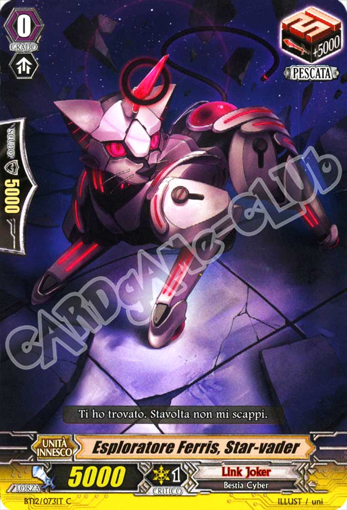 BT12-IT073 Esploratore Ferris, Star-vader comune normale (IT) -NEAR MINT-