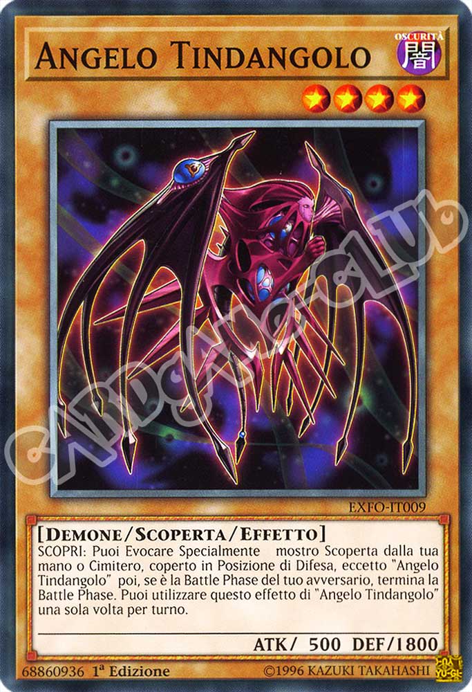 EXFO-IT009 Angelo Tindangolo comune 1a Edizione (IT) -NEAR MINT-