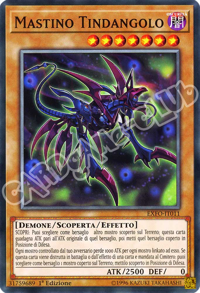 EXFO-IT011 Mastino Tindangolo comune 1a Edizione (IT) -NEAR MINT-