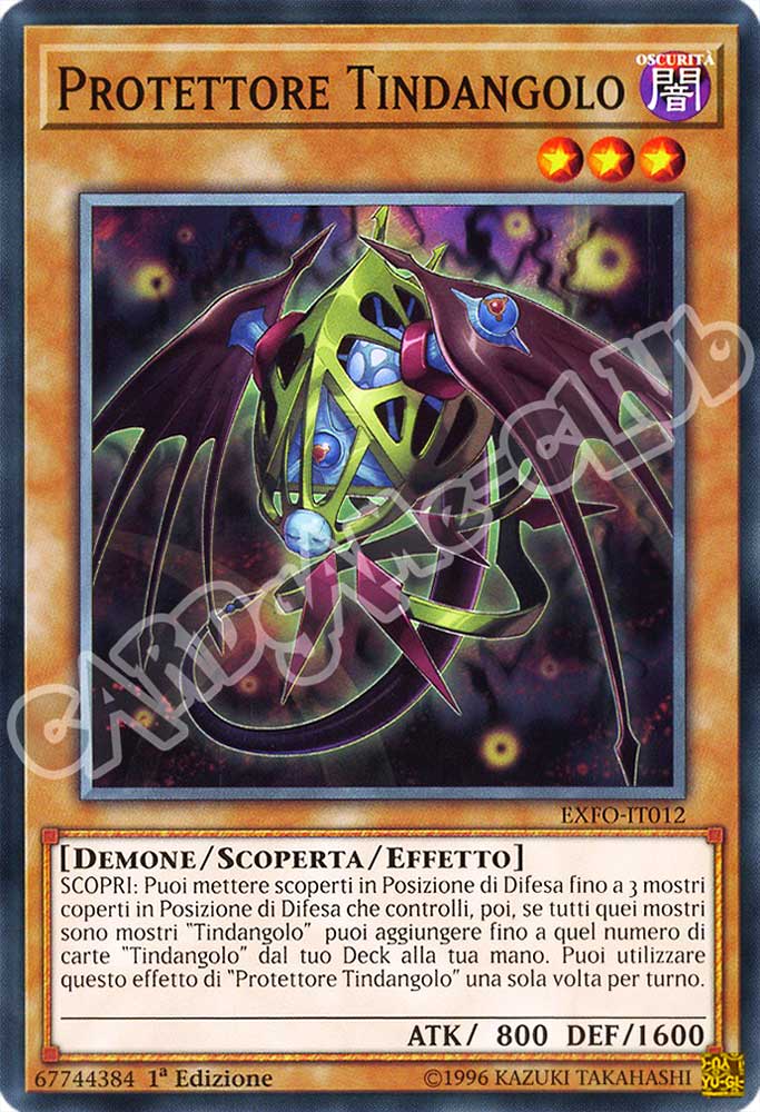 EXFO-IT012 Protettore Tindangolo comune 1a Edizione (IT) -NEAR MINT-