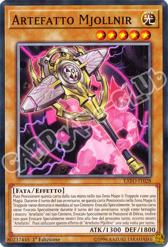 EXFO-IT028 Artefatto Mjollnir comune 1a Edizione (IT) -NEAR MINT-