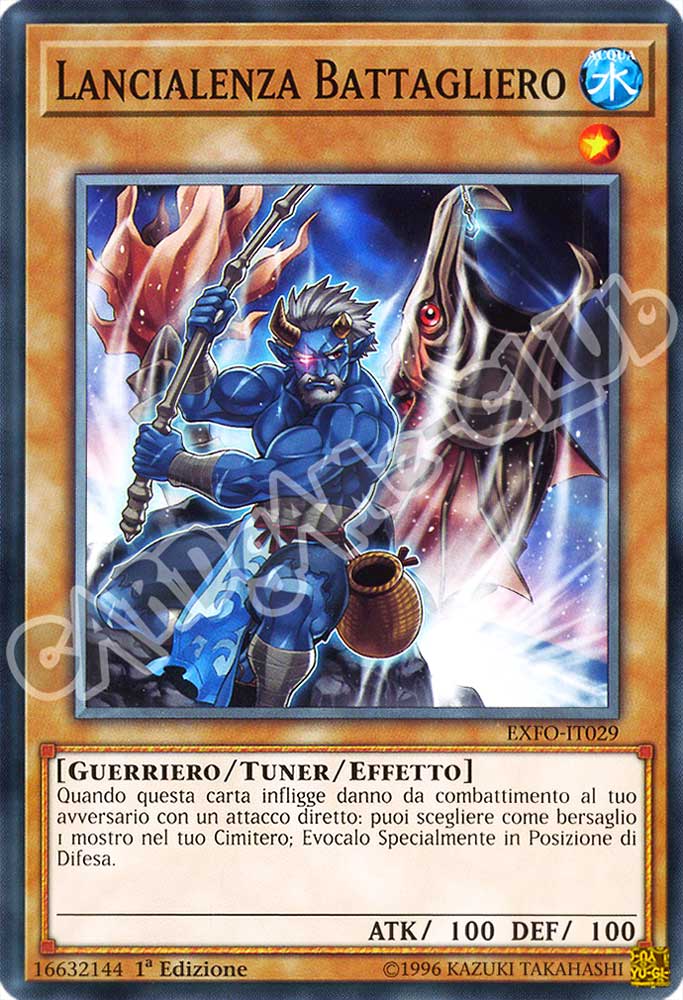 EXFO-IT029 Lancialenza Battagliero comune 1a Edizione (IT) -NEAR MINT-