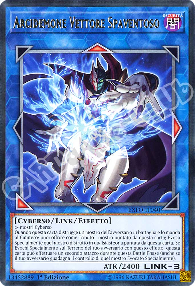 EXFO-IT040 Arcidemone Vettore Spaventoso rara 1a Edizione (IT) -NEAR MINT-