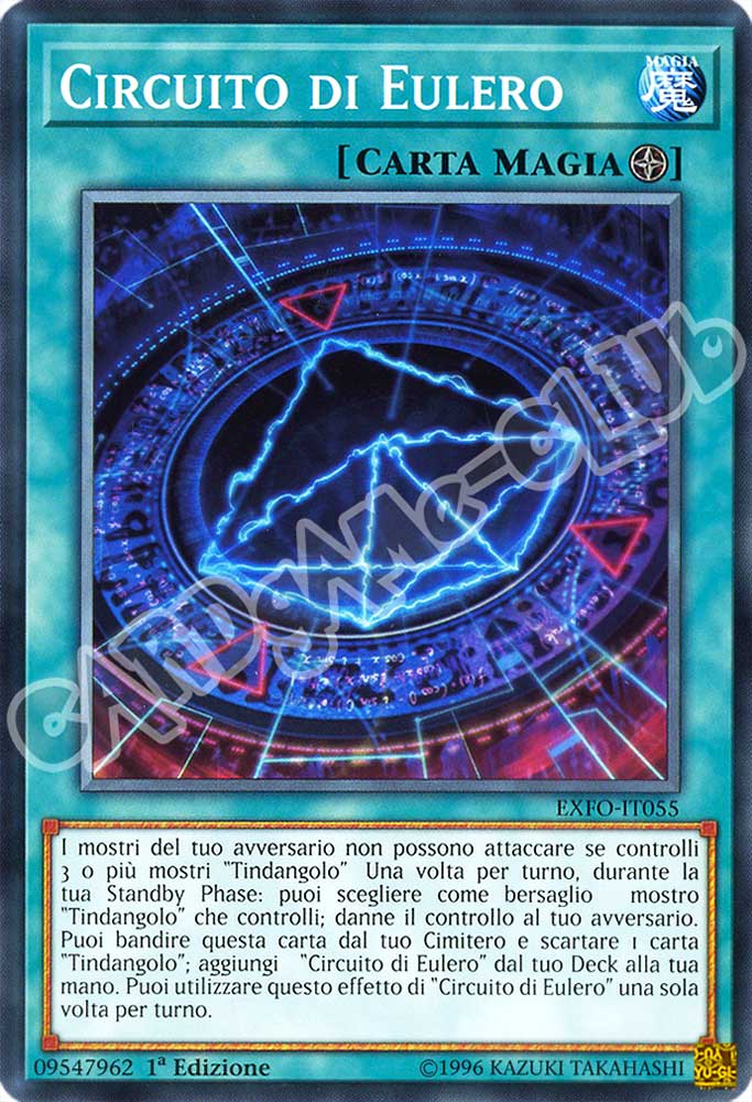 EXFO-IT055 Circuito di Eulero comune 1a Edizione (IT) -NEAR MINT-