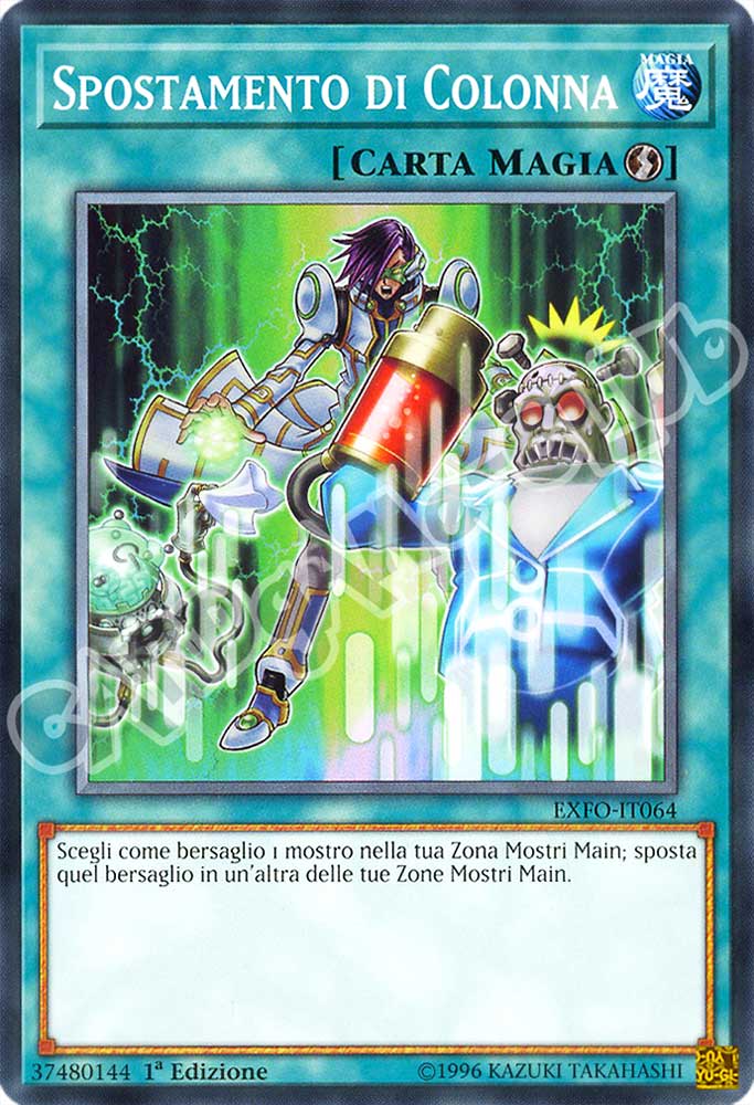 EXFO-IT064 Spostamento di Colonna comune 1a Edizione (IT) -NEAR MINT-