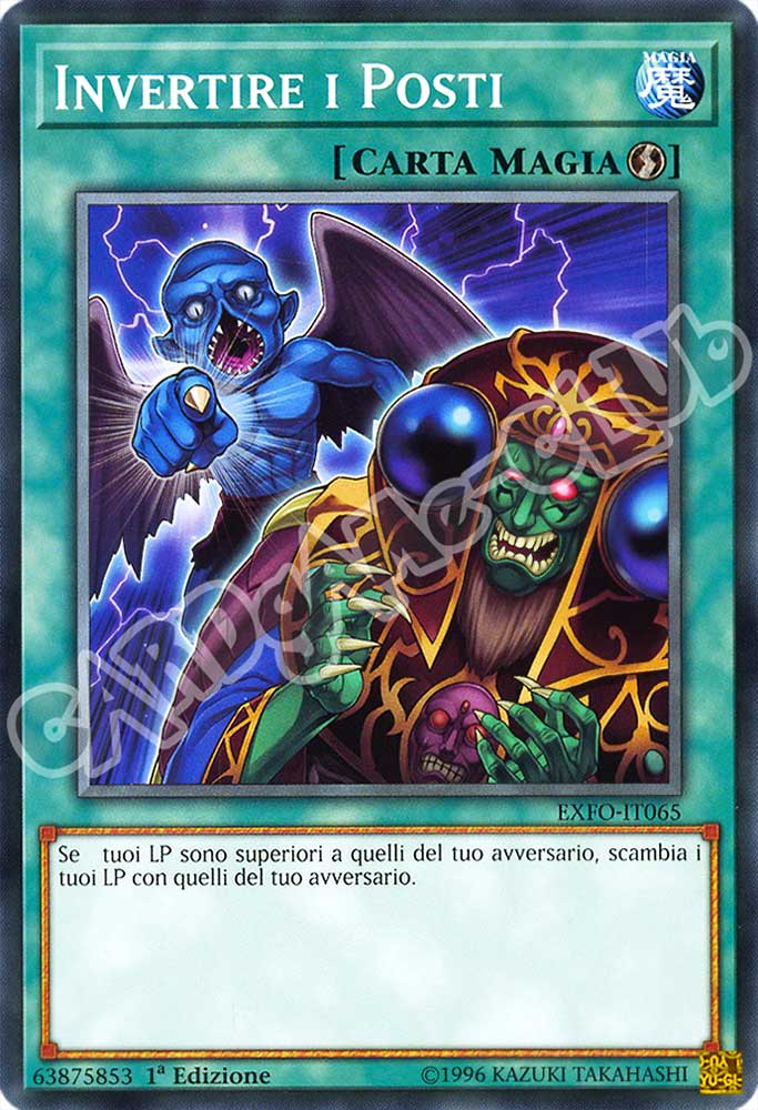 EXFO-IT065 Invertire i Posti comune 1a Edizione (IT) -NEAR MINT-