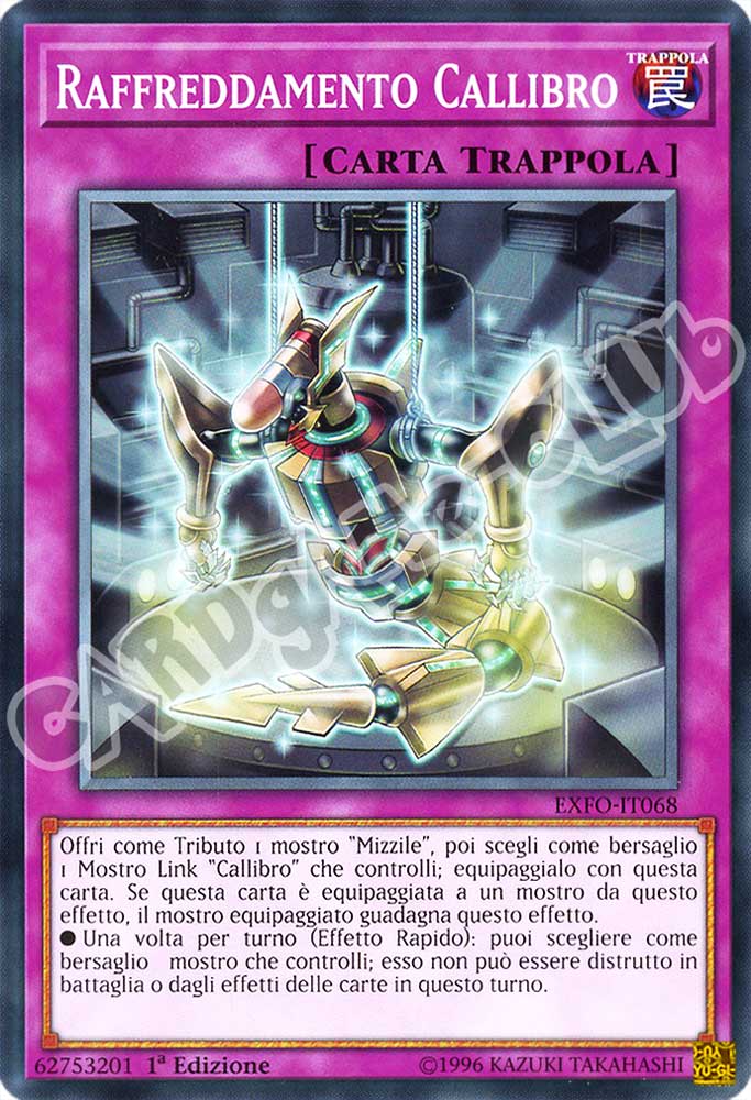 EXFO-IT068 Raffreddamento Callibro comune 1a Edizione (IT) -NEAR MINT-
