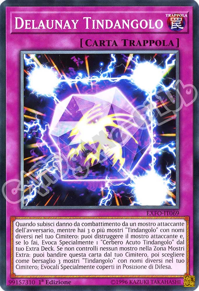 EXFO-IT069 Delaunay Tindangolo comune 1a Edizione (IT) -NEAR MINT-