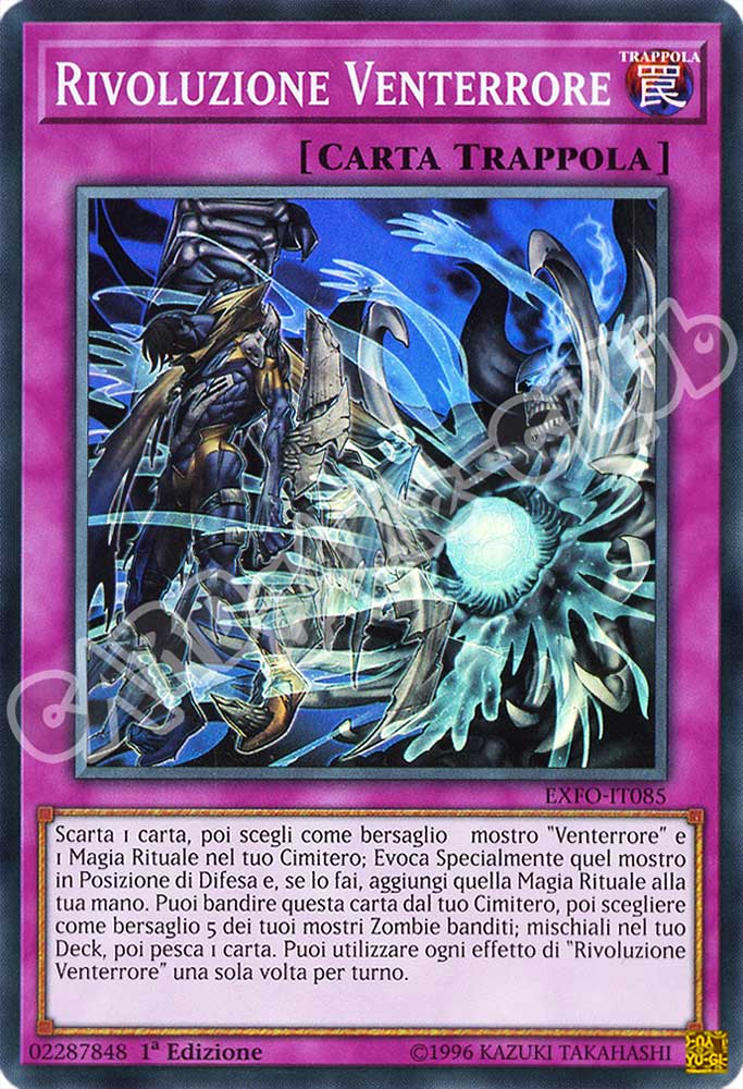 EXFO-IT085 Rivoluzione Venterrore super rara 1a Edizione (IT) -NEAR MINT-