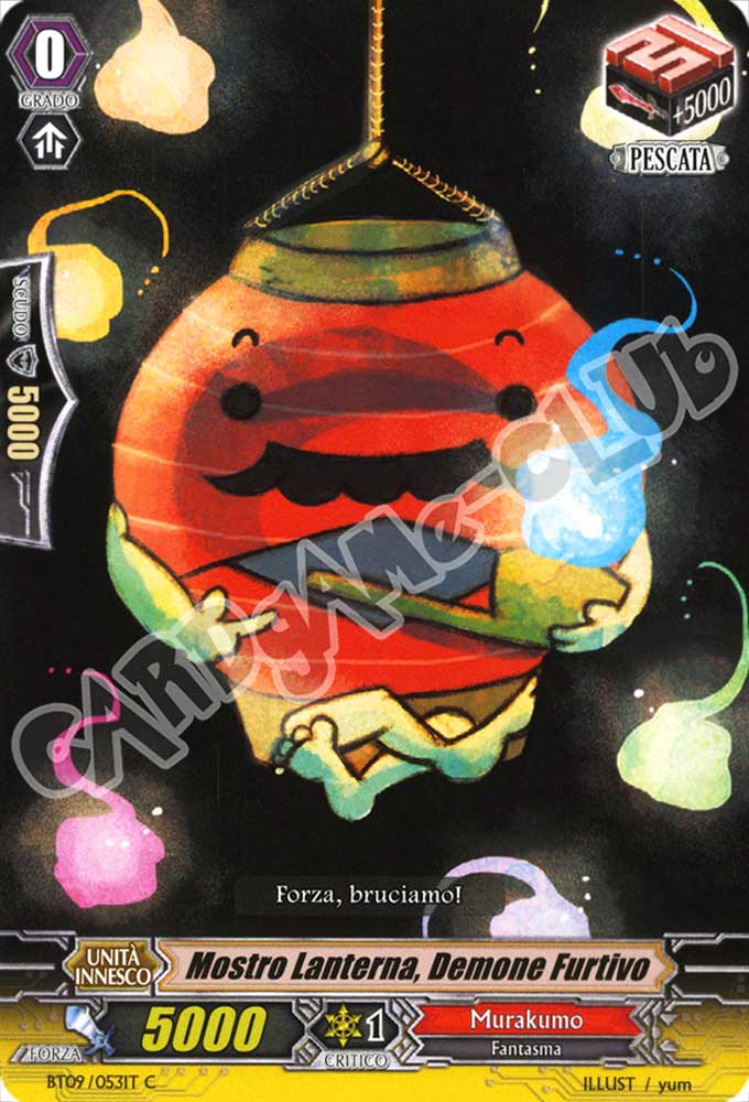 BT09-IT053 Mostro Lanterna, Demone Furtivo comune normale (IT) -NEAR MINT-