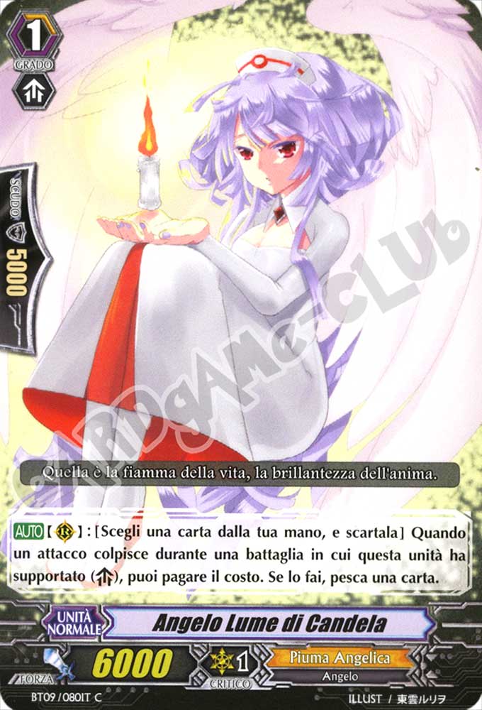 BT09-IT080 Angelo Lume di Candela comune normale (IT) -NEAR MINT-