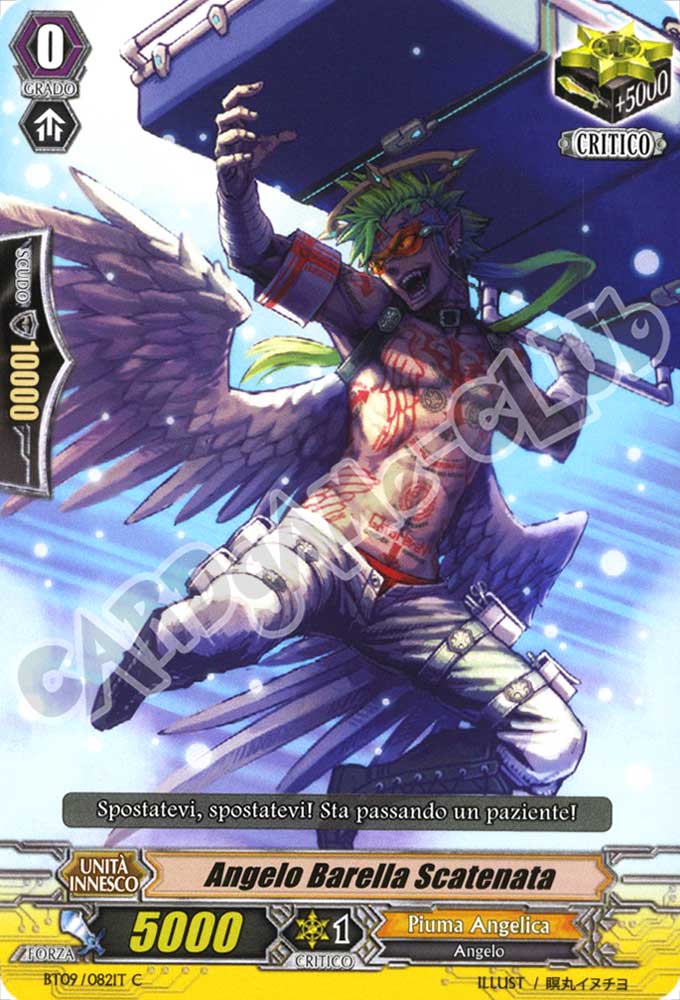 BT09-IT082 Angelo Barella Scatenata comune normale (IT) -NEAR MINT-