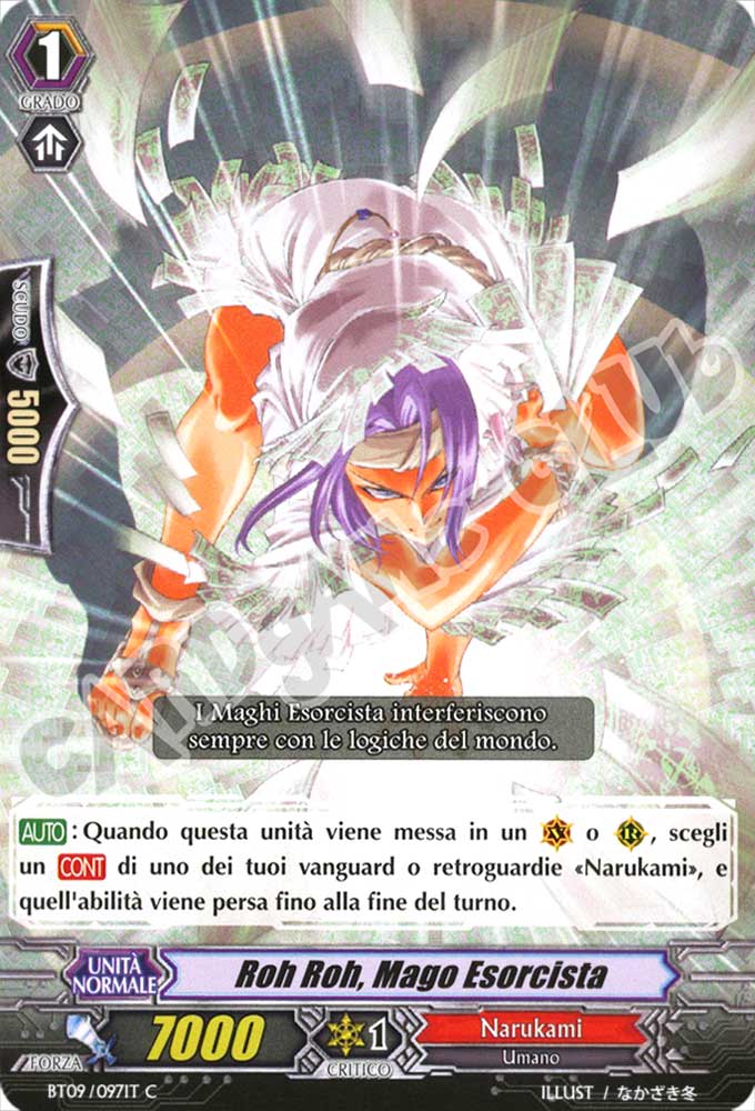 BT09-IT097 Roh Roh, Mago Esorcista comune normale (IT) -NEAR MINT-