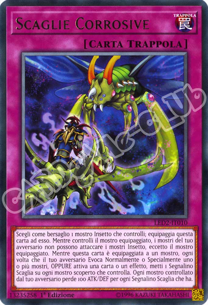 LED2-IT010 Scaglie Corrosive rara 1a Edizione (IT)  -GOOD-