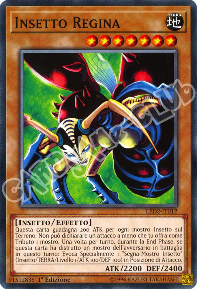 LED2-IT012 Insetto Regina comune 1a Edizione (IT) -NEAR MINT-