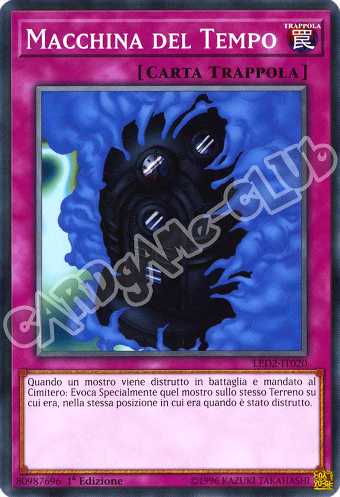 LED2-IT020 Macchina del Tempo comune 1a Edizione (IT) -NEAR MINT-