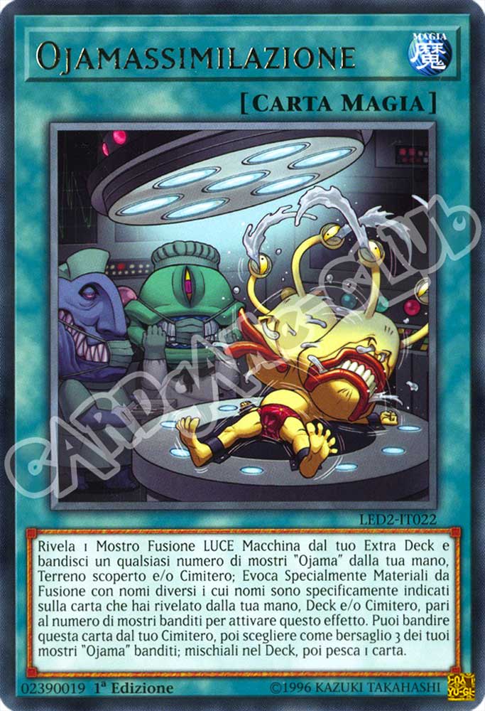 LED2-IT022 Ojamassimilazione rara 1a Edizione (IT) -NEAR MINT-