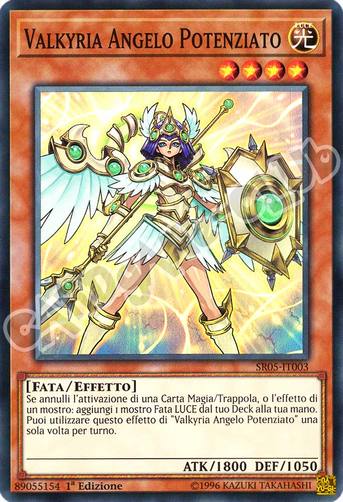 SR05-IT003 Valkyria Angelo Potenziato super rara 1a Edizione (IT) -NEAR MINT-
