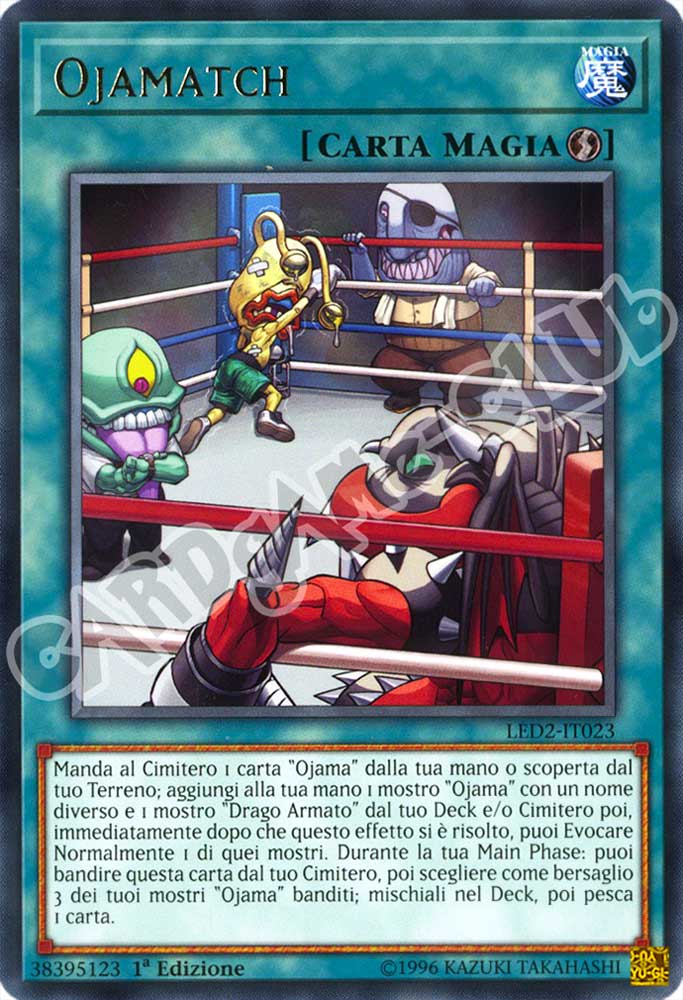 LED2-IT023 Ojamatch rara 1a Edizione (IT) -NEAR MINT-