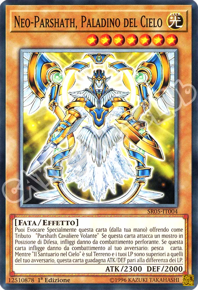 SR05-IT004 Neo-Parshath, Paladino del Cielo comune 1a Edizione (IT) -NEAR MINT-