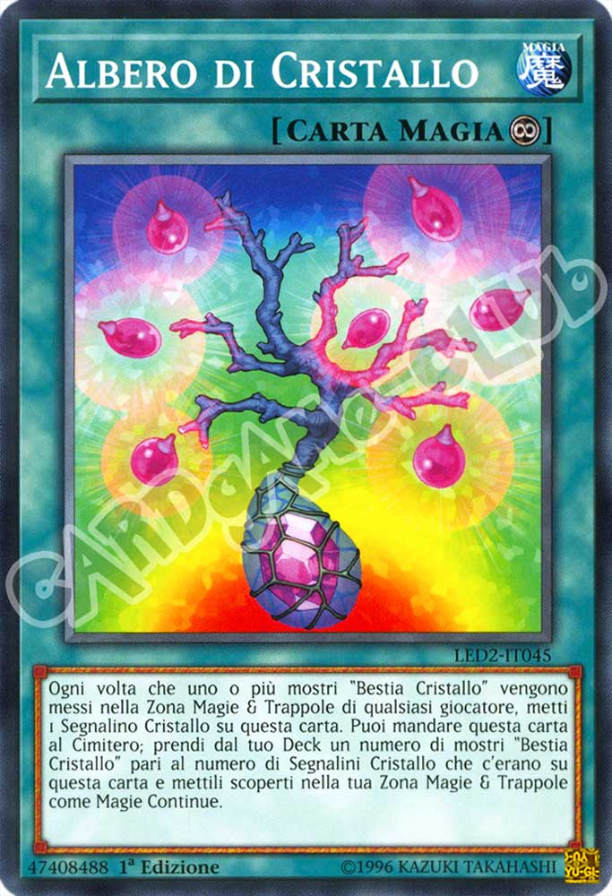 LED2-IT045 Albero di Cristallo comune 1a Edizione (IT) -NEAR MINT-