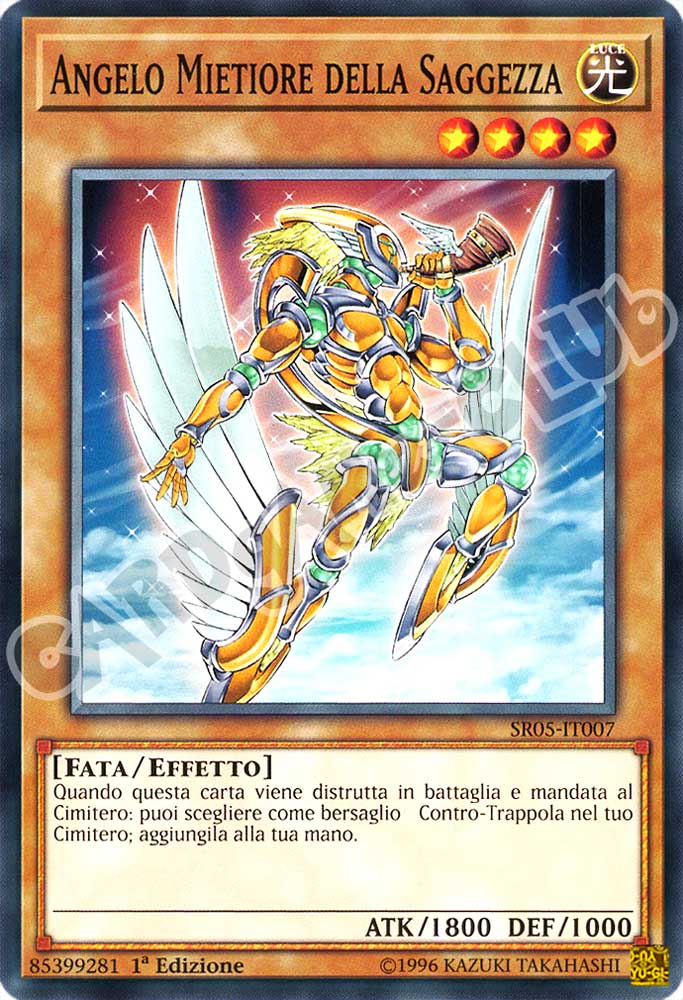 SR05-IT007 Angelo Mietiore della Saggezza comune 1a Edizione (IT) -NEAR MINT-