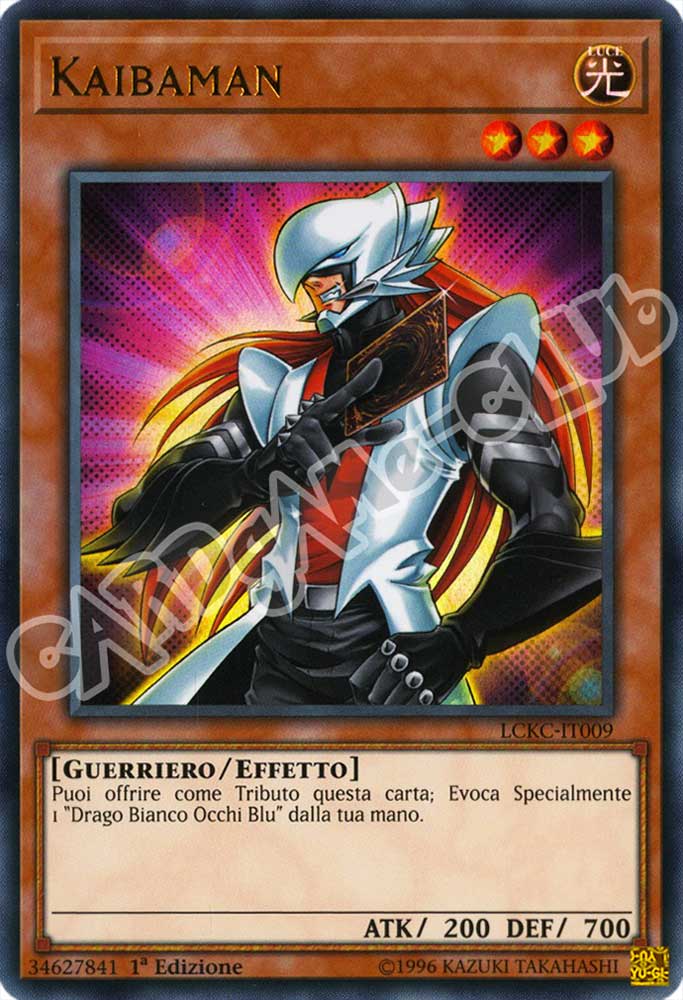 LCKC-IT009 Kaibaman ultra rara 1a Edizione (IT) -NEAR MINT-
